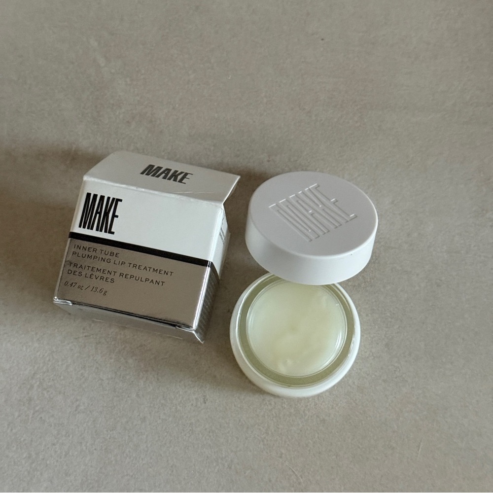 MAKE Beauty Inner Tube Plumping Lip Treatment Clear Hydrating Balm